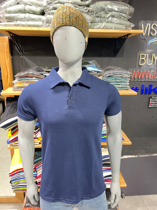 Navy Polo Tshirt