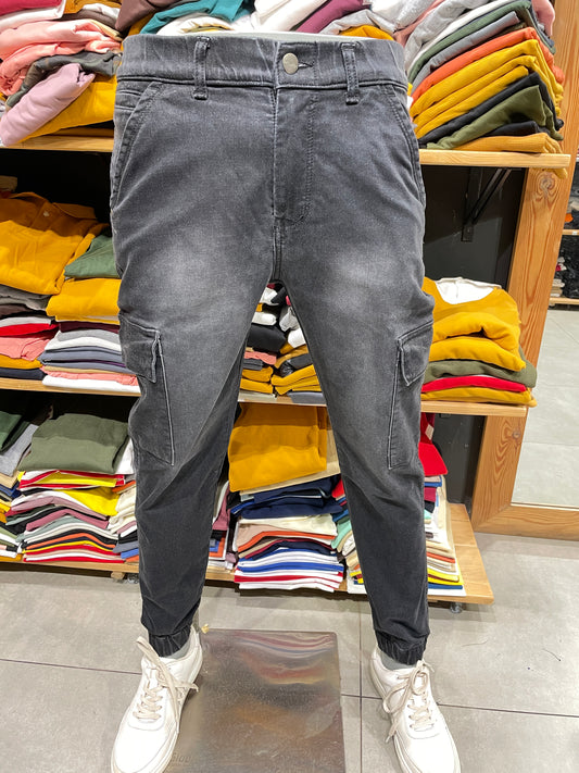 Charcoal Jogger Jeans