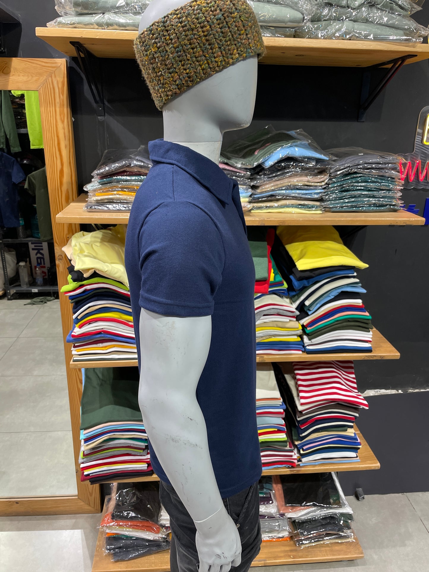 Navy Polo Tshirt