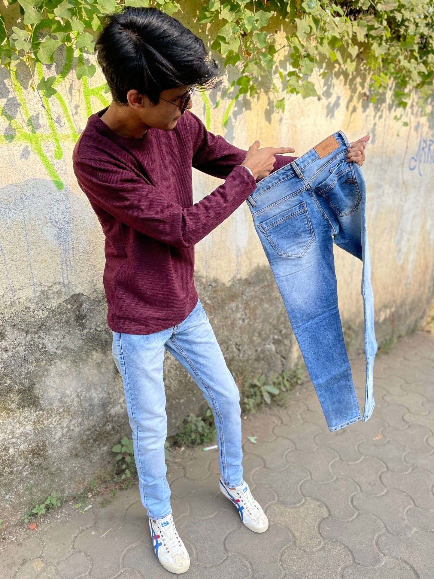 Ice Blue Wash Jeans
