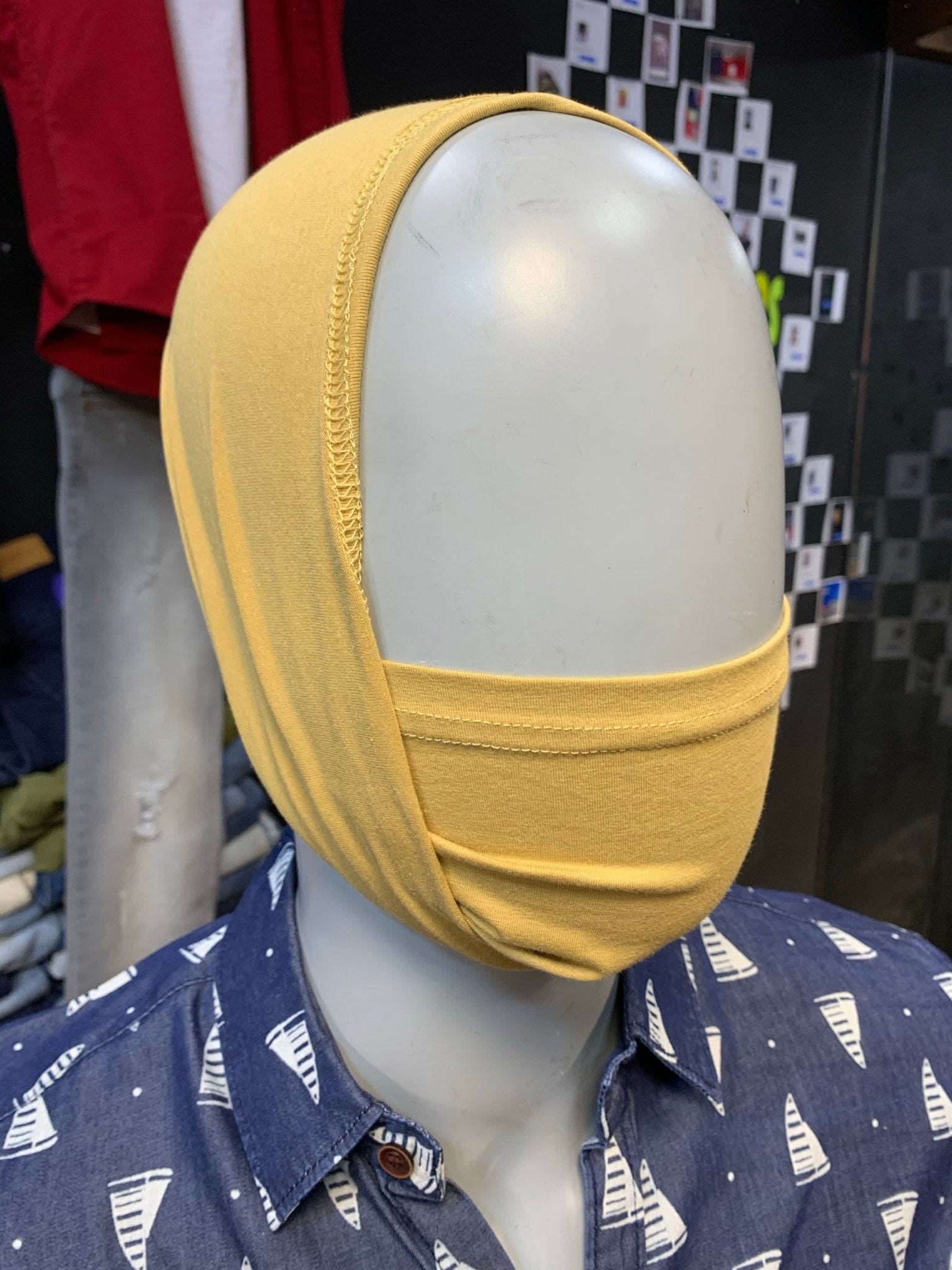 Beige colour Head Wrap (please see live video for more details) - likera Clothing Co