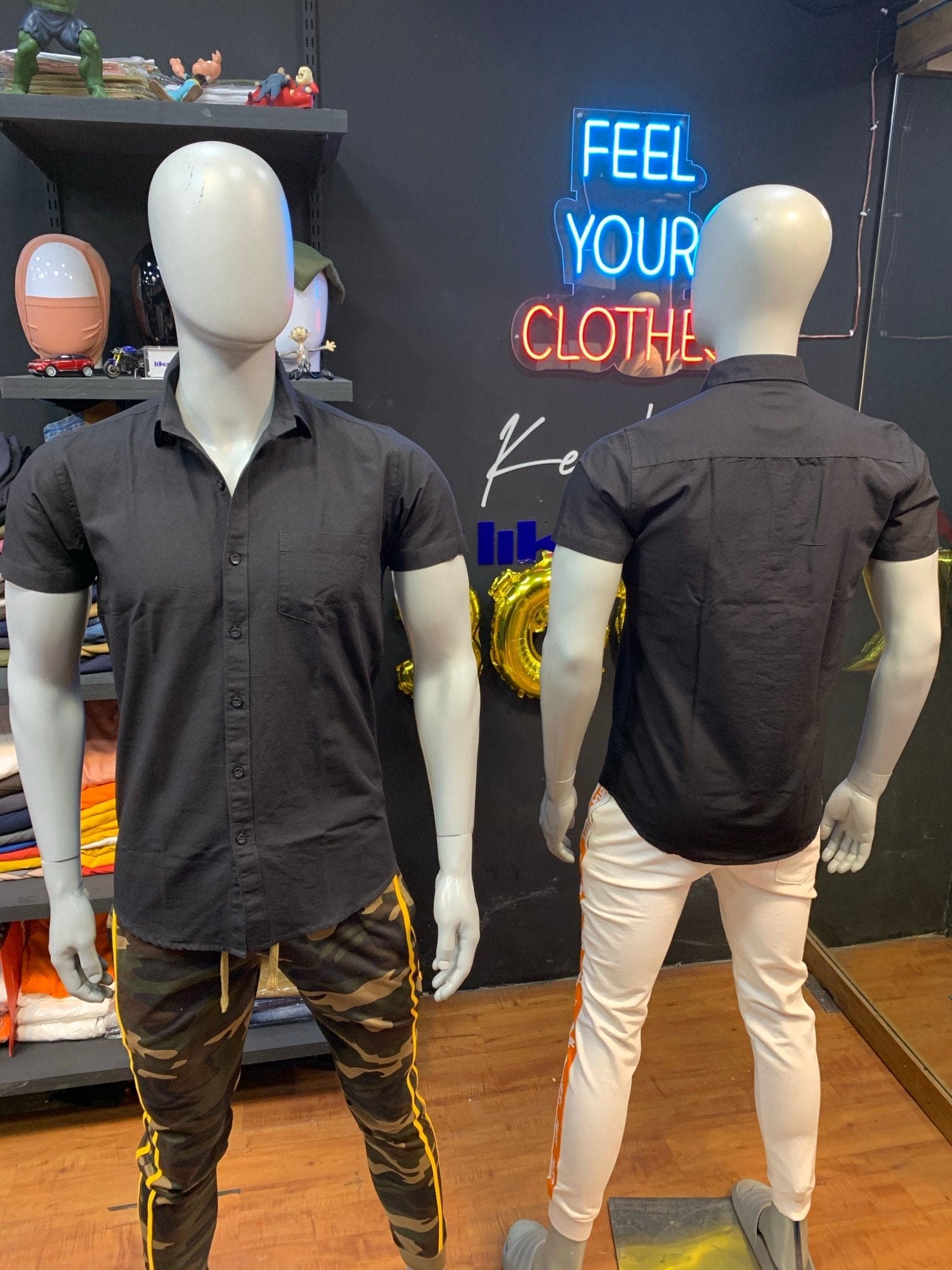 Black Shirt - likera Clothing Co