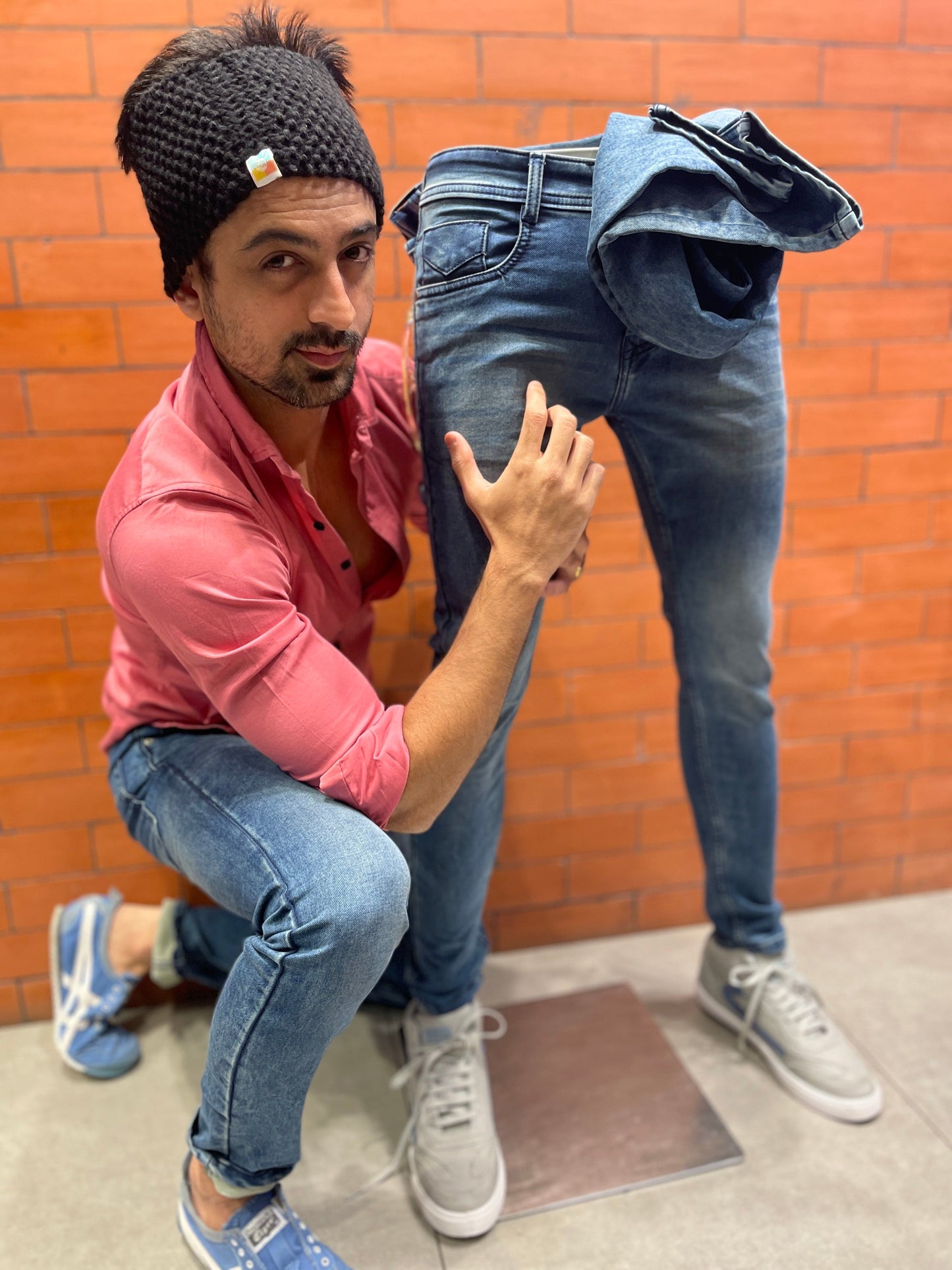 Greenish Blue Jeans