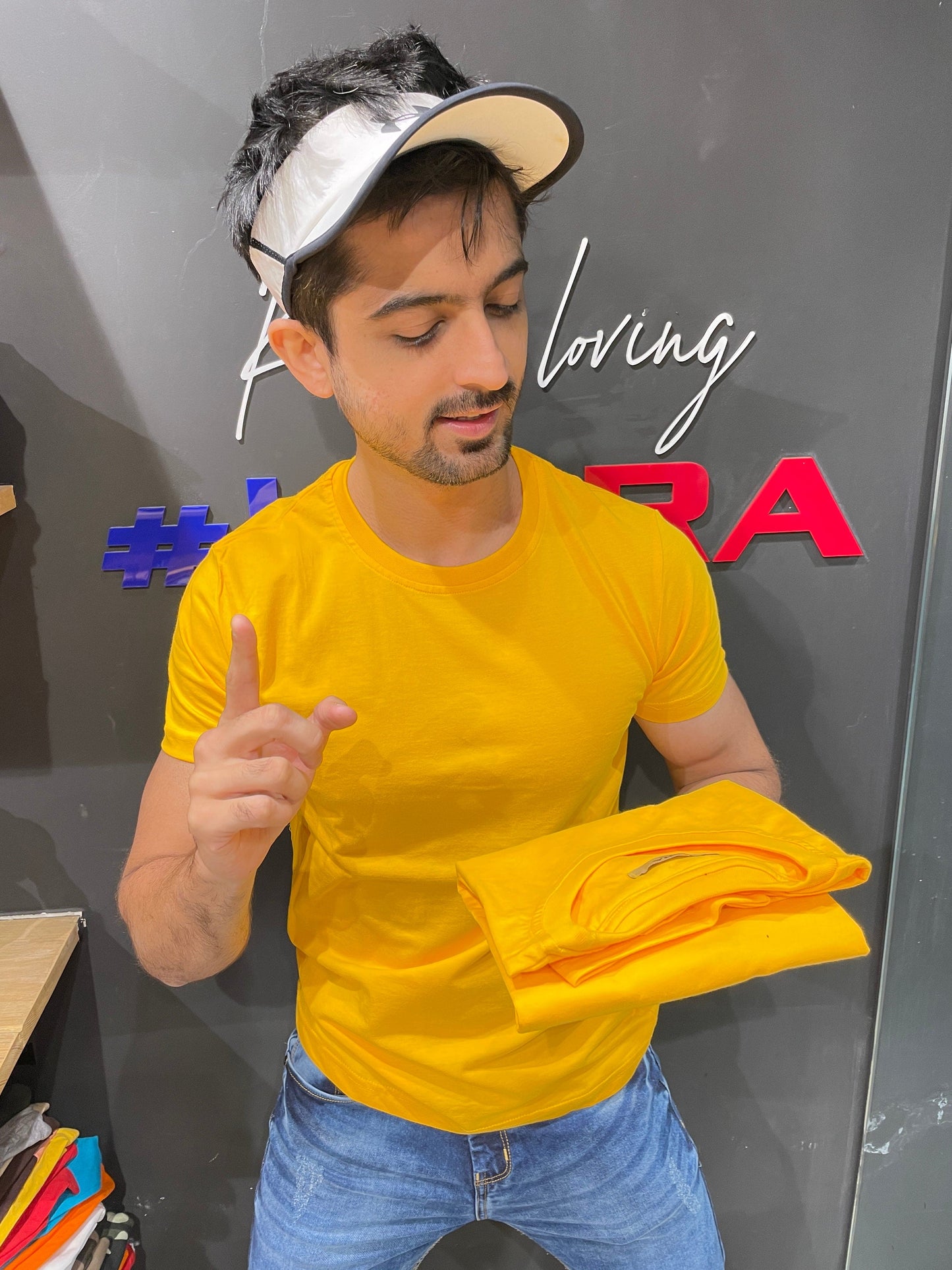 Gold Basic Tshirt (Use discount code BASIC999 for three colours or above)
